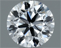 Diamante Natural 0.50 quilates, Redondo , Color D, claridad VS2 y certificado GIA