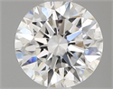 Del inventario de diamantes de laboratorio, 1.02 quilates, Redondo , Color D, claridad VVS2 y certificado IGI