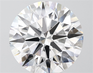 Picture of Lab Grown Diamond 8.01 Carats, Round with Ideal Cut, E Color, VVS2 Clarity and Certified by IGI