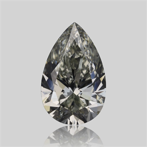Picture of Natural Diamond 0.71 Carats, Pear with  Cut, K Color, SI1 Clarity and Certified by GIA