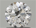 Diamante Natural 0.90 quilates, Redondo , Color D, claridad VS2 y certificado GIA