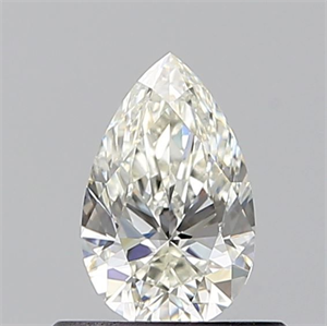 Picture of Natural Diamond 0.50 Carats, Pear with  Cut, I Color, VS2 Clarity and Certified by GIA