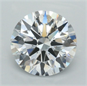 Del inventario de diamantes de laboratorio, 2.01 quilates, Redondo , Color D, claridad FL y certificado IGI
