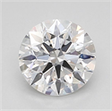 Del inventario de diamantes de laboratorio, 1.04 quilates, Redondo , Color D, claridad VVS2 y certificado IGI