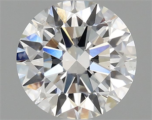 Picture of Lab Grown Diamond 1.42 Carats, Round with Ideal Cut, E Color, VS2 Clarity and Certified by IGI
