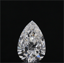 Natural Diamond 2.02 Carats, Pear with  Cut, D Color, VVS2 Clarity and Certified by GIA