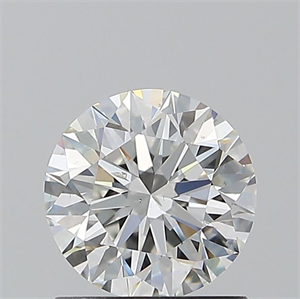 Picture of Natural Diamond 1.04 Carats, Round with Excellent Cut, F Color, SI2 Clarity and Certified by GIA
