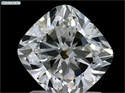 Natural Diamond 1.61 Carats, Cushion with  Cut, H Color, SI1 Clarity and Certified by GIA