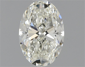 Foto Diamante Natural 0.80 quilates, Ovalado , Color K, claridad VVS2 y certificado GIA de