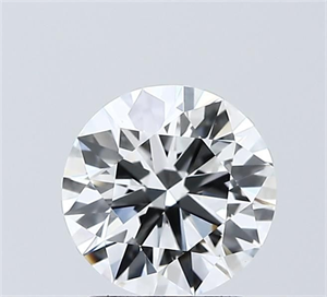 Picture of Lab Grown Diamond 1.50 Carats, Round with Excellent Cut, E Color, VVS2 Clarity and Certified by IGI