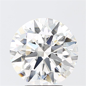 Picture of Lab Grown Diamond 4.09 Carats, Round with Ideal Cut, E Color, VVS1 Clarity and Certified by IGI