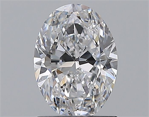 Picture of Natural Diamond 1.20 Carats, Oval with  Cut, D Color, SI1 Clarity and Certified by GIA