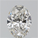 Diamante Natural 0.90 quilates, Ovalado , Color H, claridad VS2 y certificado GIA