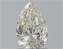 Natural Diamond 1.20 Carats, Pear with  Cut, K Color, SI2 Clarity and Certified by GIA