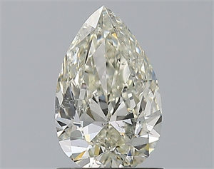 Picture of Natural Diamond 1.20 Carats, Pear with  Cut, K Color, SI2 Clarity and Certified by GIA