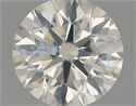 Natural Diamond 0.71 Carats, Round with Excellent Cut, I Color, SI2 Clarity and Certified by IGI