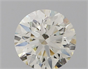 Natural Diamond 0.70 Carats, Round with Excellent Cut, J Color, VVS1 Clarity and Certified by IGI