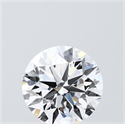 Lab Grown Diamond 1.50 Carats, Round with Excellent Cut, D Color, VVS2 Clarity and Certified by IGI