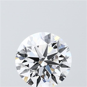 Picture of Lab Grown Diamond 1.50 Carats, Round with Excellent Cut, D Color, VVS2 Clarity and Certified by IGI