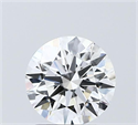 Lab Grown Diamond 1.55 Carats, Round with Ideal Cut, D Color, VVS2 Clarity and Certified by IGI