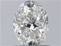 Natural Diamond 0.71 Carats, Oval with  Cut, G Color, VS1 Clarity and Certified by GIA