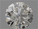 Diamante Natural 0.50 quilates, Redondo , Color I, claridad VVS2 y certificado GIA