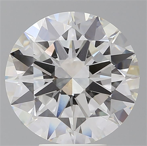 Picture of Lab Grown Diamond 6.05 Carats, Round with Excellent Cut, F Color, VVS2 Clarity and Certified by IGI