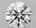 Natural Diamond 1.71 Carats, Round with Excellent Cut, G Color, VVS2 Clarity and Certified by GIA
