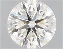 Diamante Natural 0.90 quilates, Redondo , Color J, claridad VVS1 y certificado GIA