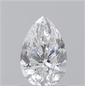 Natural Diamond 1.01 Carats, Pear with  Cut, E Color, VS2 Clarity and Certified by GIA