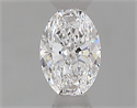 Diamante Natural 0.41 quilates, Ovalado , Color D, claridad VVS2 y certificado GIA