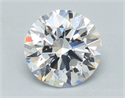 Del inventario de diamantes de laboratorio, 2.07 quilates, Redondo , Color E, claridad VS1 y certificado IGI