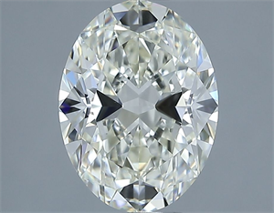 Picture of Natural Diamond 1.70 Carats, Oval with  Cut, I Color, VVS2 Clarity and Certified by IGI