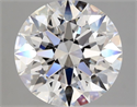 Natural Diamond 2.01 Carats, Round with Excellent Cut, E Color, VVS1 Clarity and Certified by GIA