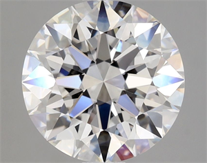 Picture of Natural Diamond 2.01 Carats, Round with Excellent Cut, E Color, VVS1 Clarity and Certified by GIA