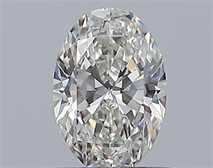 Foto Diamante Natural 0.50 quilates, Ovalado , Color G, claridad VVS2 y certificado GIA de
