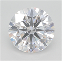 Lab Grown Diamond 3.30 Carats, Round with Excellent Cut, D Color, VVS1 Clarity and Certified by GIA