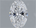 Diamante Natural 0.60 quilates, Ovalado , Color D, claridad VS1 y certificado GIA