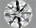 Diamante Natural 1.50 quilates, Redondo , Color G, claridad VVS2 y certificado GIA