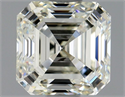 Natural Diamond 1.00 Carats, Asscher with  Cut, J Color, VVS2 Clarity and Certified by GIA