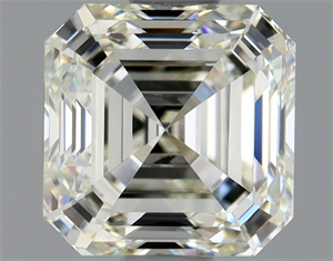 Foto Diamante Natural 1.00 quilates, Asscher , Color J, claridad VVS2 y certificado GIA de