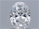 Natural Diamond 1.20 Carats, Oval with  Cut, E Color, VS2 Clarity and Certified by GIA