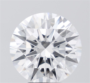 Picture of Lab Grown Diamond 5.52 Carats, Round with Ideal Cut, D Color, VVS1 Clarity and Certified by IGI