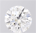 Lab Grown Diamond 4.02 Carats, Round with Ideal Cut, F Color, VVS1 Clarity and Certified by IGI