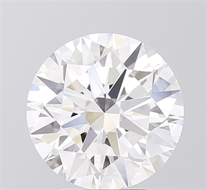 Picture of Lab Grown Diamond 4.02 Carats, Round with Ideal Cut, F Color, VVS1 Clarity and Certified by IGI