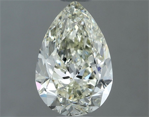 Picture of Natural Diamond 1.00 Carats, Pear with  Cut, J Color, SI1 Clarity and Certified by IGI
