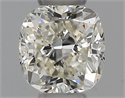 Natural Diamond 0.31 Carats, Cushion with  Cut, I Color, VS2 Clarity and Certified by IGI