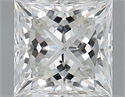 Diamante Natural 1.01 quilates, Princesa , Color H, claridad SI2 y certificado GIA