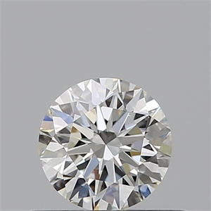 Picture of Natural Diamond 0.45 Carats, Round with Excellent Cut, J Color, VS1 Clarity and Certified by GIA