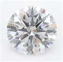 Del inventario de diamantes de laboratorio, 3.45 quilates, Redondo , Color D, claridad IF y certificado IGI